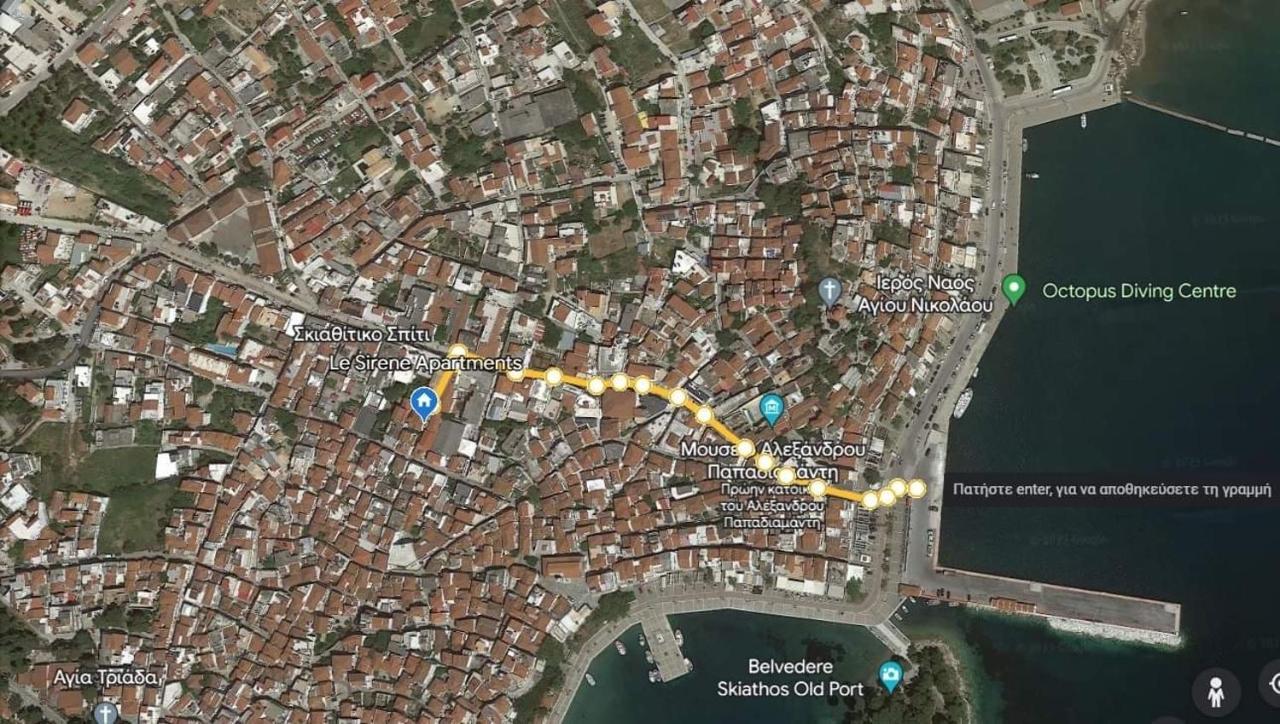 Le Sirene Apartments Skiathos Town Ngoại thất bức ảnh